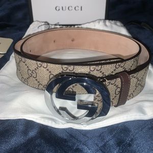 Brand new brown gucci belt